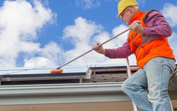 Crosland Edge soft wash roof cleaning